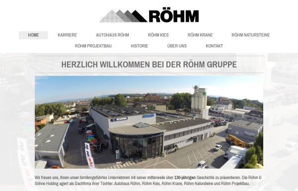 Vorschau von www.roehm-gruppe.de, Röhm-Gruppe