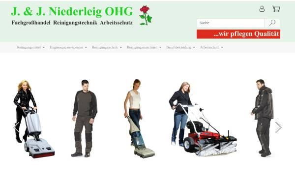Vorschau von www.niederleig.de, J. & J. Niederleig OHG