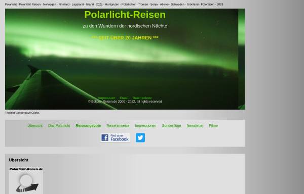 Vorschau von www.polarlicht-reisen.de, Polarlichter