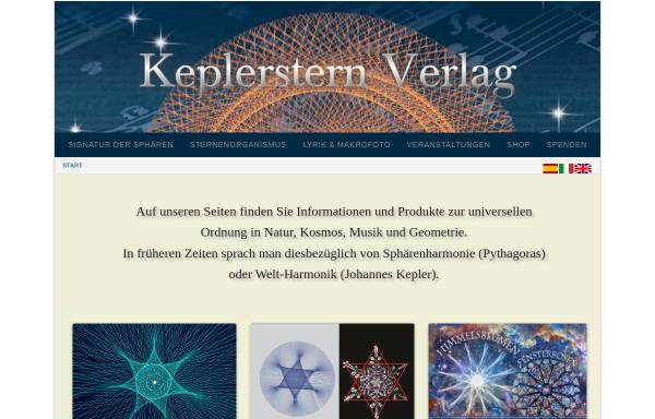 Vorschau von www.keplerstern.de, Signatur der Sphären