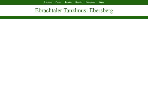Vorschau von www.ebrachtaler-tanzlmusi.de, Ebrachtaler Tanzlmusi Ebersberg