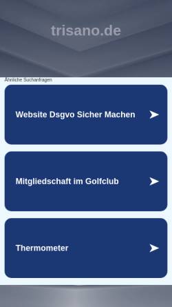 Vorschau der mobilen Webseite www.adler.trisano.de, Inga Adler - Praxis für Logopädie
