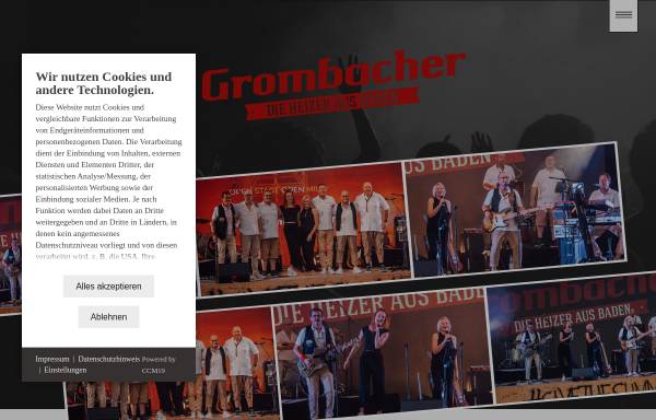 Vorschau von www.grombacher.de, Die Grombacher