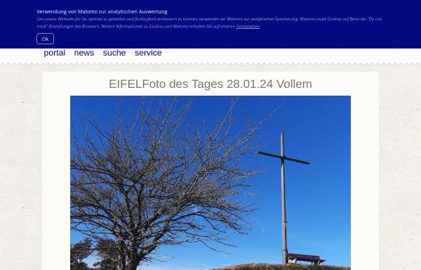 Vorschau von www.eifelfotos.de, Eifelfoto des Tages