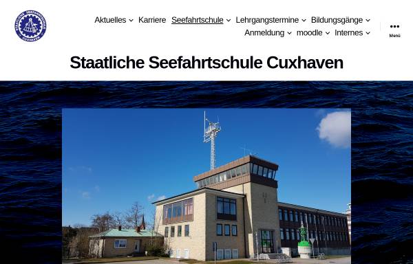 Vorschau von www.seefahrtschule.de, Staatliche Seefahrtschule Cuxhaven