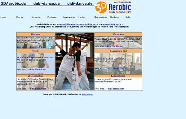 Vorschau von www.3daerobic.de, 3D Aerobic