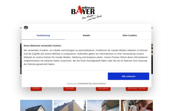 Vorschau von www.bayerdach.de, BayerDach Dämmsysteme GmbH