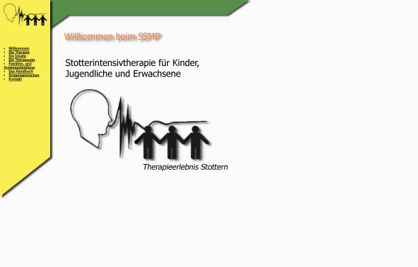 Vorschau von www.ssmp-stottertherapie.de, Stotterer-Selbst-Management-Programm (SSMP)