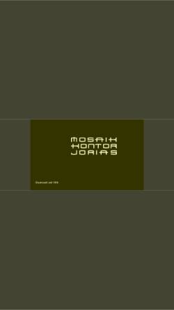 Vorschau der mobilen Webseite jorias.de, Mosaik Kontor Jorias, Carlo Jorias