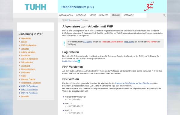 Einführung in PHP