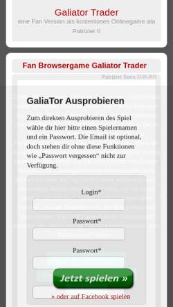 Vorschau der mobilen Webseite www.php2all.de, PHP 2 All