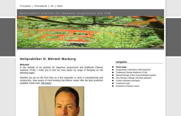 Vorschau von www.akupunktur-moermel.de, Harald Mörmel