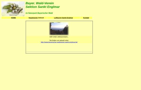 Vorschau von vereine.sankt-englmar.de, Bayerischer Wald-Verein Sektion Sankt Englmar