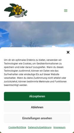Vorschau der mobilen Webseite www.wald-verein-spiegelau.de, Bayerischer Wald-Verein Sektion Spiegelau