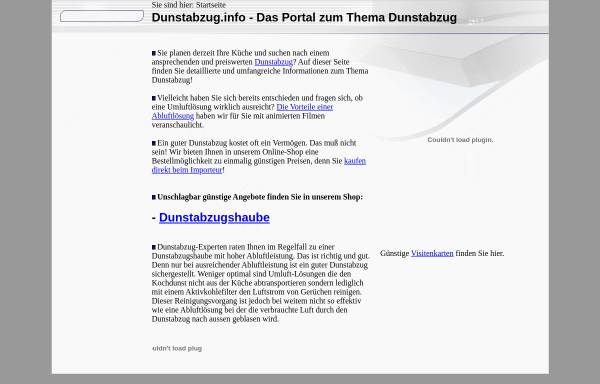 Vorschau von www.dunstabzug.info, Dunstabzug by Annemarie Lück