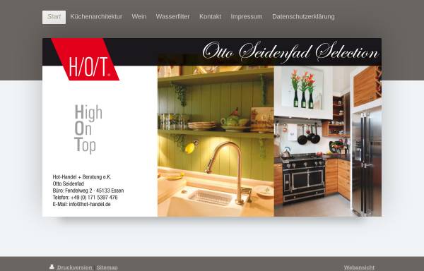 Vorschau von www.hot-handel.de, HOT-Handelsgesellschaft mbH