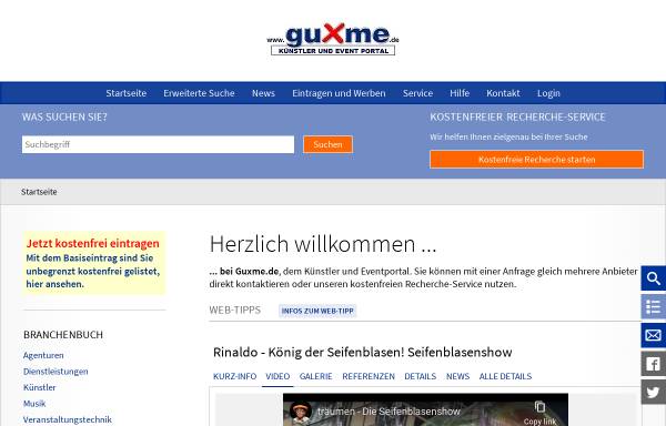 Vorschau von www.guxme.de, Guxme Internet Services Ltd.