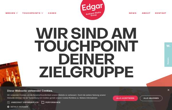 Vorschau von www.edgar.de, Edgar.de