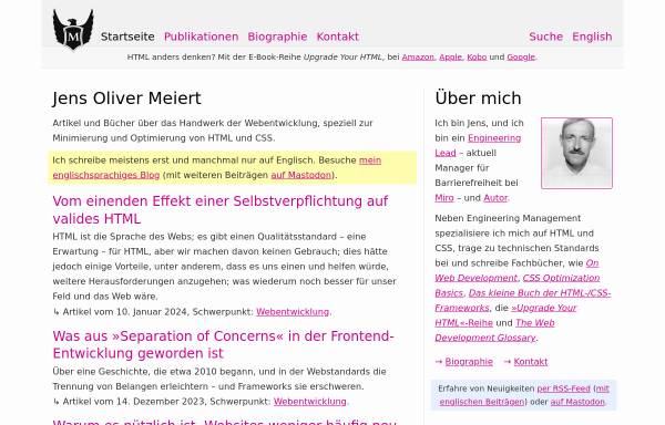 Vorschau von meiert.com, Meiert, Jens