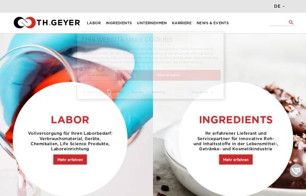 Vorschau von www.thgeyer.de, Th. Geyer GmbH & Co. KG