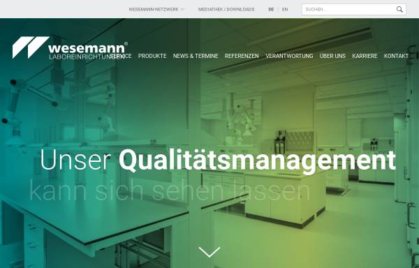 Vorschau von www.wesemann.com, Wesemann GmbH & Co. KG