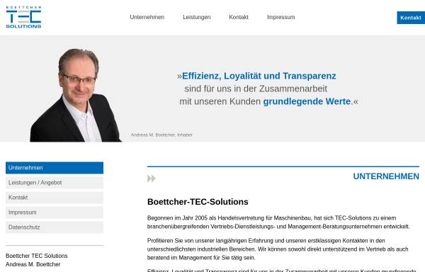 Vorschau von www.boettcher-tec-solutions.com, Boettcher-TEC-Solutions, Inh. Andreas Boettcher