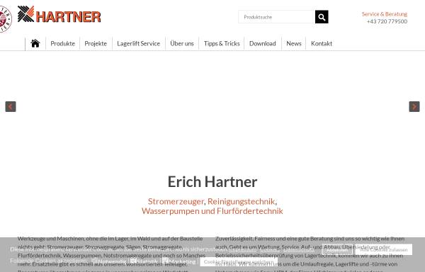Vorschau von www.erich-hartner.at, Erich Hartner