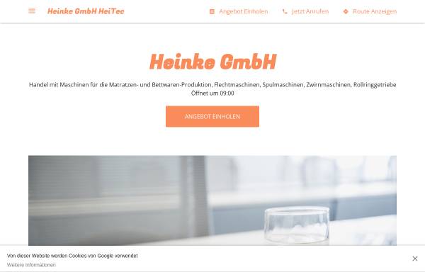 Vorschau von heinke-gmbh-heitec.business.site, Heinke GmbH HeiTec