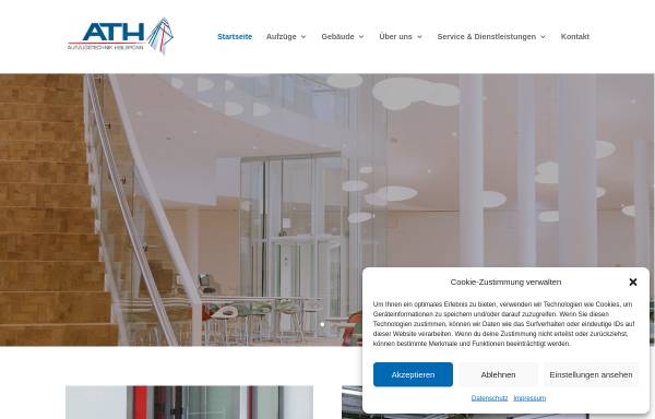 Vorschau von ath-aufzuege.de, ATH GmbH & Co. KG - Aufzugs-Technik Heilbronn