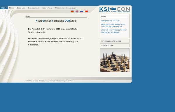 Vorschau von ksi-con.com, Kupferschmidt International Consulting