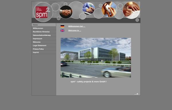 Vorschau von www.spm2-safety.com, Safety projects & more GmbH