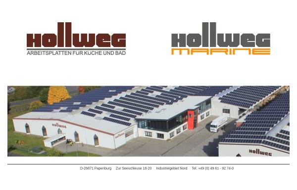 Vorschau von www.hollweg.de, Hollweg GmbH & Co. KG