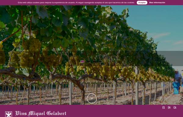 Vorschau von www.vinsmiquelgelabert.com, Vins Miquel Gelabert