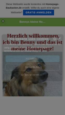 Benny's Webseite