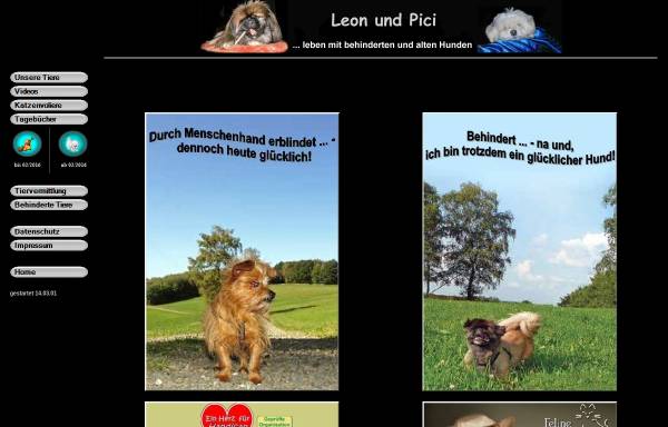 Vorschau von www.leonundpici.de, Leon und Pici