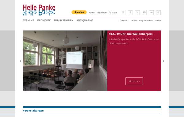 Vorschau von www.helle-panke.de, 
