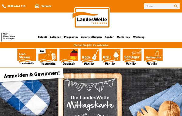 Vorschau von www.landeswelle.de, LandesWelle Thüringen