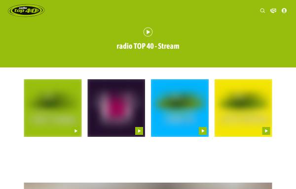 Vorschau von www.radiotop40.de, radio top 40