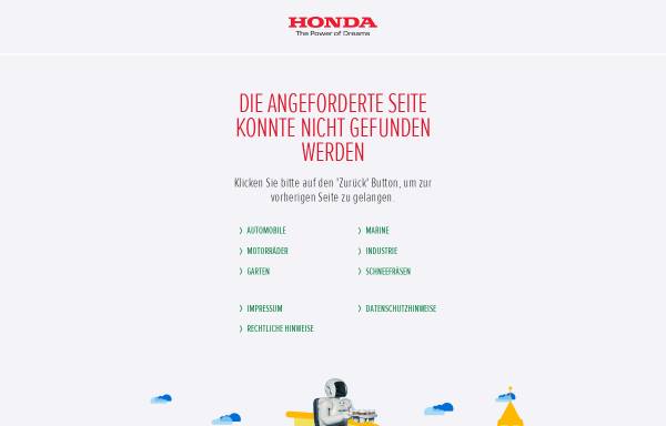 Vorschau von motorsport.honda.de, Honda Racing