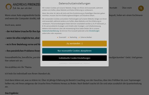 Vorschau von www.andreas-frenzel.de, Andreas Frenzel