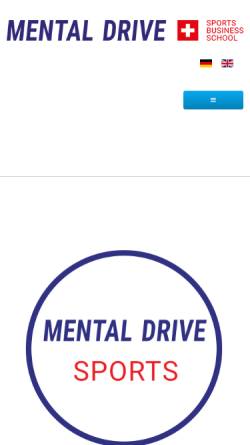 Vorschau der mobilen Webseite www.mentaldrive.ch, Mental Drive - Mentaltraining für Sport, Beruf und Schule