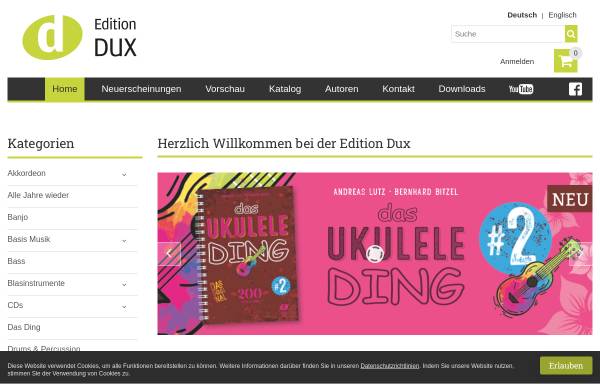 Vorschau von www.dux-verlag.de, Edition Dux