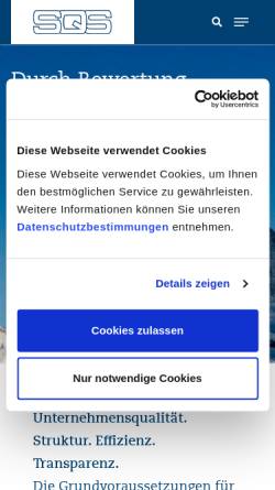 SQS Schweizerische Vereinigung für Qualitäts- und Management-Systeme