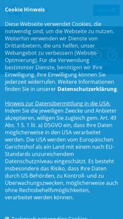 Vorschau der mobilen Webseite www.csu-landtag.de, CSU-Landtagsfraktion