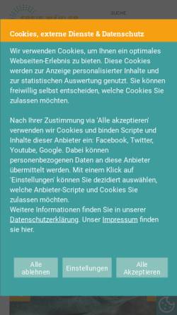 Vorschau der mobilen Webseite fw-landtag.de, FW-Landtagsfraktion Bayern