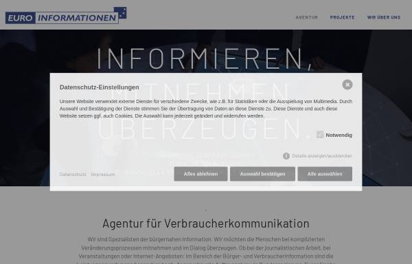 Vorschau von www.euro-informationen.de, Krankenkassen.de - Euro-Informationen GbR