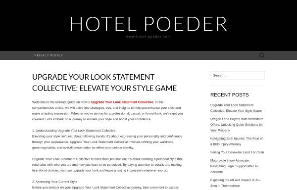 Vorschau von www.hotel-poeder.com, Hotel Poeder
