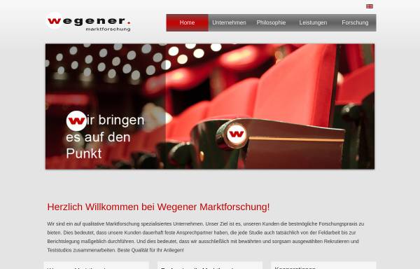 Vorschau von www.wegener-mafo.de, Wegener Marktforschung