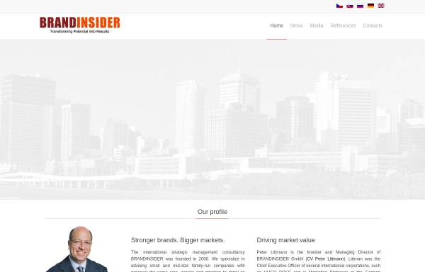 Vorschau von www.brandinsider.com, Brandinsider Strategic Brand Consulting GmbH