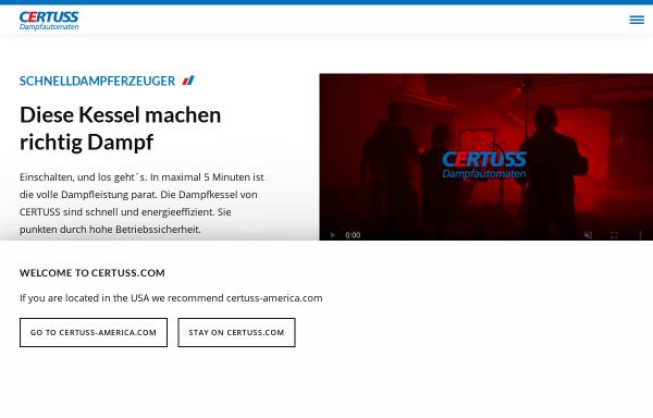 Certuss Dampfautomaten GmbH & Co. KG